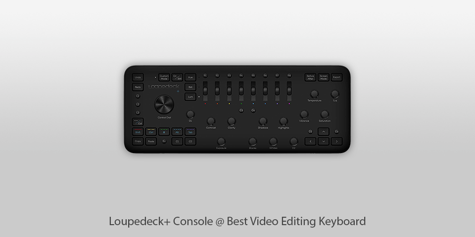 loupedeck+ console video editing keyboard